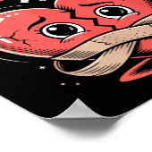 Anti Valentine Broken Heart Cute Bandaged Heart  Poster (Ecke)