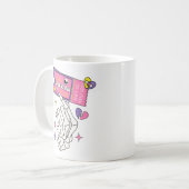 Anti Valentine Club Coupon Kaffeetasse (Vorderseite Links)