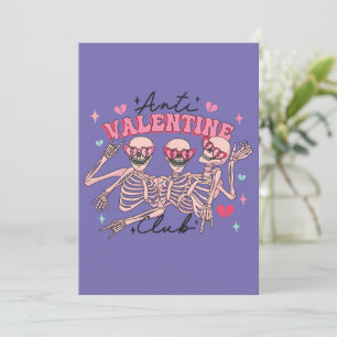 Anti Valentine Club Feiertagskarte