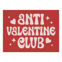 Anti-Valentine-Club Poster