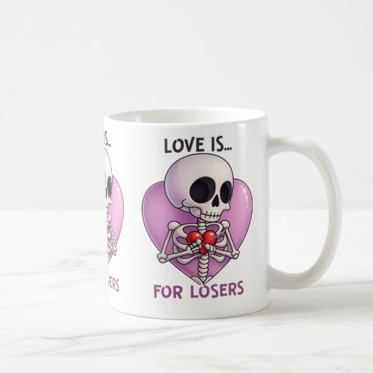 Anti-Valentine Coffee Cup Kaffeetasse (Rechts)