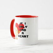 Anti-Valentine-Egghead-Tasse Tasse (Vorderseite Links)