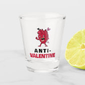 Anti-Valentine | Funny Valentine Gift Schnapsglas (Vorderseite)