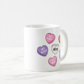 Anti-Valentine Heart Candy Kaffeetasse (VorderseiteRechts)
