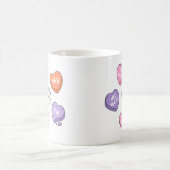 Anti-Valentine Heart Candy Kaffeetasse (Mittel)