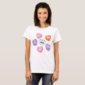 Anti-Valentine Heart Candy T-Shirt (Vorne ganz)