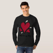 Anti Valentine Hearts Go Loco H T-Shirt (Vorne ganz)