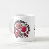 Anti Valentine's Club Coffee Tasse (Vorderseite Links)
