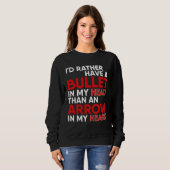 Anti Valentine's Day Bullet In My Head For Valenti Sweatshirt (Vorne ganz)