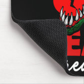 Anti Valentines Day Single Heart Breaker T Rex Di Mousepad (Ecke)
