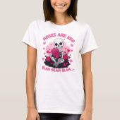Anti-Valentines-Rose sind Red Blah Blah T - Shirt (Vorderseite)