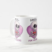 Anti-Valentins-Tasse Kaffeetasse (Vorderseite Links)
