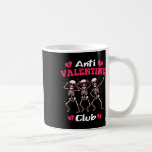 Anti Valentinsclub Lustiger Tag der Single-Wahrneh Kaffeetasse