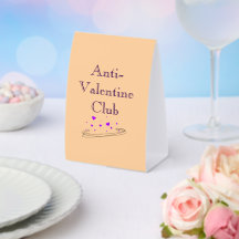 Anti Valentinsclub Süße Minimalistische Pastell-Ku