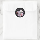 Anti-Valentinstag-Aufkleber Runder Aufkleber (Tasche)