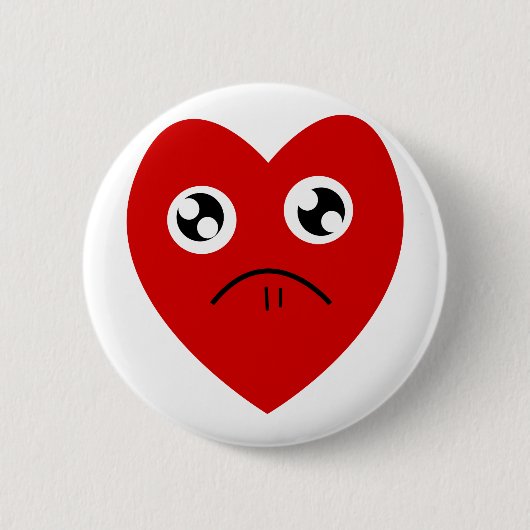 Anti-Valentinstag Button (Vorderseite)