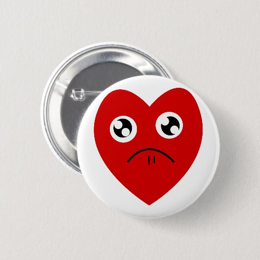 Anti-Valentinstag Button (Vorne & Hinten)