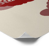 Anti-Valentinstag Cupid Art Poster (Ecke)