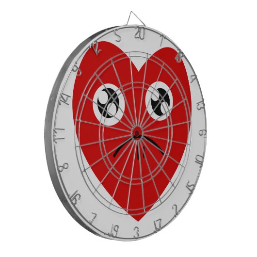 Anti-Valentinstag Dartscheibe (Vorderseite Links)