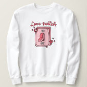Anti-Valentinstag Funny Liebe Switch Sweatshirt (Design vorne)