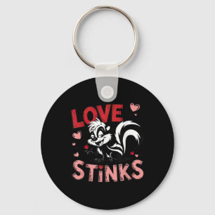 Anti-Valentinstag-Liebe stinks Niedliches Skunk-T- Schlüsselanhänger