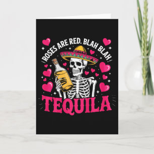 Anti Valentinstag Rosen Sind Rot Blah Krypto Skele Karte