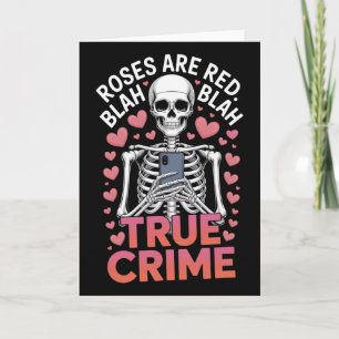 Anti Valentinstag Rosen sind rot Blah True Crime S Karte