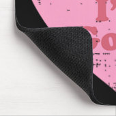 Anti-Valentinstag Single Awareness Heart Nah Im Mousepad (Ecke)