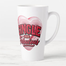 Anti Valentinstag Single und Fabelhaft Milchtasse