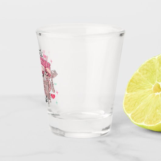 Anti-Valentinstag-Skelette Schnapsglas (Rechts)