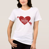 Anti-Valentinstag Tri-Blend Shirt (Vorderseite)