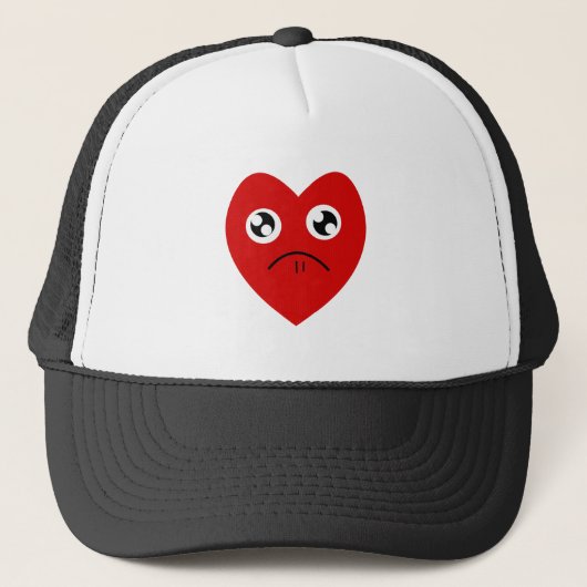 Anti-Valentinstag Truckerkappe (Vorderseite)