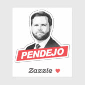 Anti Vance - Pendejo Aufkleber (Blatt)