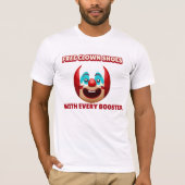 ANTI-VAX FREE CLOWN SHOES T - SHIRT (Vorderseite)