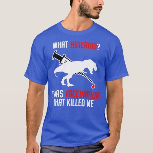 Anti-Vax kein Impfstoff Funny Exvaxxer Antivaxxer T-Shirt (Vorderseite)