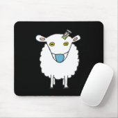 Anti-Vax-Schaf-Impfung Mousepad (Mit Mouse)