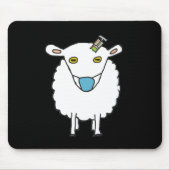 Anti-Vax-Schaf-Impfung Mousepad (Vorne)