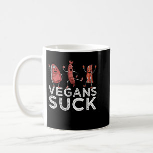 Anti-Vegan Fleisch Eater GRILLEN Lover Ribeye Stea Kaffeetasse
