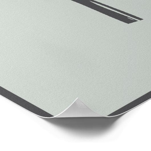 Anti War Poster Print (Ecke)