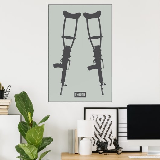 Anti War Poster Print (Heimbüro)