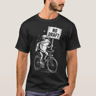 Anti-Wehrpflicht-Wehrersatzdienst-Kein-Krieg-Frosc T-Shirt