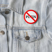 Anti Wladimir Putin Button (Beispiel)