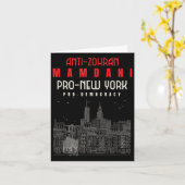 Anti-zohran Mamdani Mayoral Race Anti-mamdani Soci Karte (Gelbe Blume)