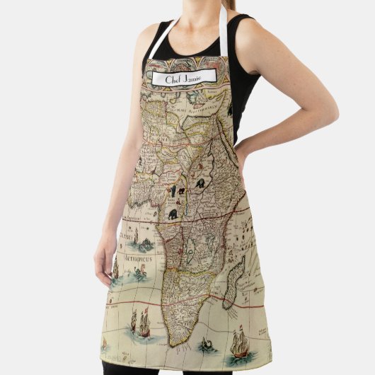 Antiafrikanische Karte Schürze (InSitu)