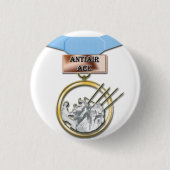 Antiair Asmedaillenknopf Button (Vorderseite)