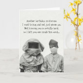 Antibakterielle Geburtstagskarte Karte (Gelbe Blume)