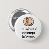 ANTIbarack obama Button (Vorne & Hinten)