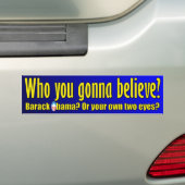 Antibarack obama Entwurf Autoaufkleber (Auf Auto)