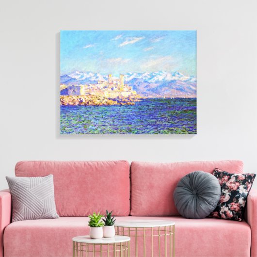 Antibes, Afternoon Effect, Claude Monet cool, 1888 Leinwanddruck (Insitu (Wohnzimmer))