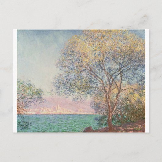 Antibes, am Morgen (1888) Postkarte (Vorderseite)
